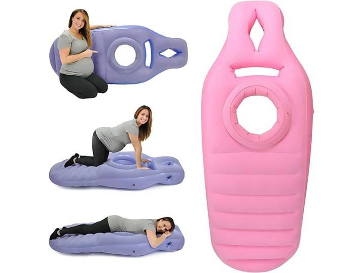 Matelas Gonflable Matelas Gonflable pour Femme Enceinte avec Trou pour Le Ventre - Confort et Relaxation