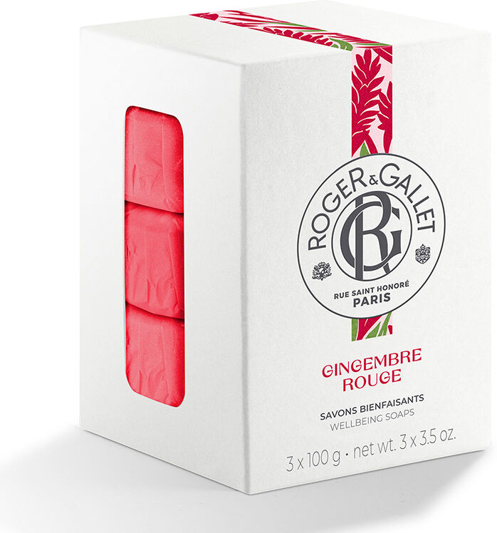 Roger et Gallet Coffret Savons Bienfaisants Gingembre
