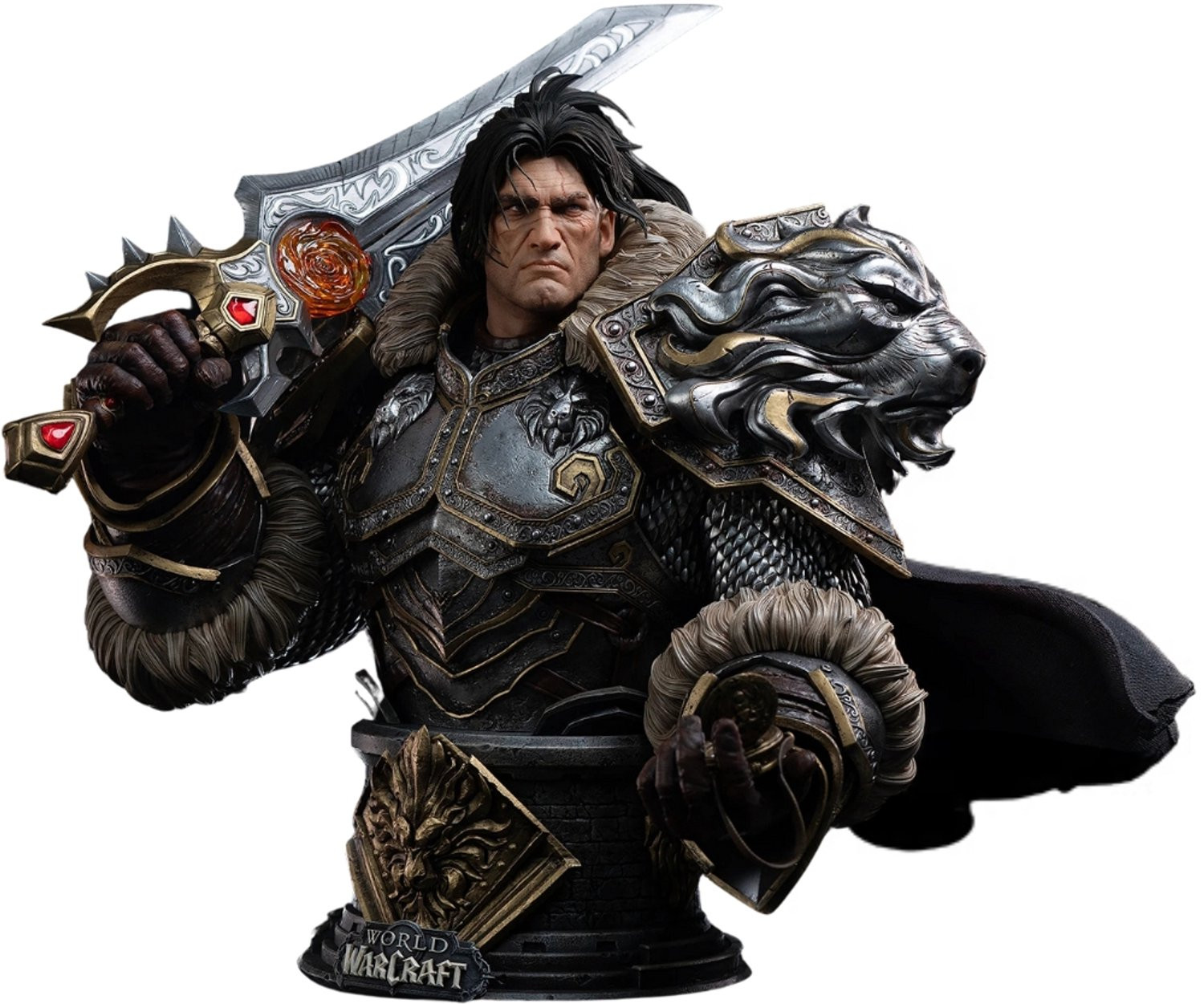Infinity Studio World of Warcraft Varian Wrynn Buste 1/3 Figuur