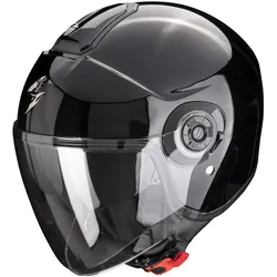 Scorpion Exo, Motorradhelm, Scorpion Exo-City II Solid Schwarz XS (XS, 54 - 55 cm)
