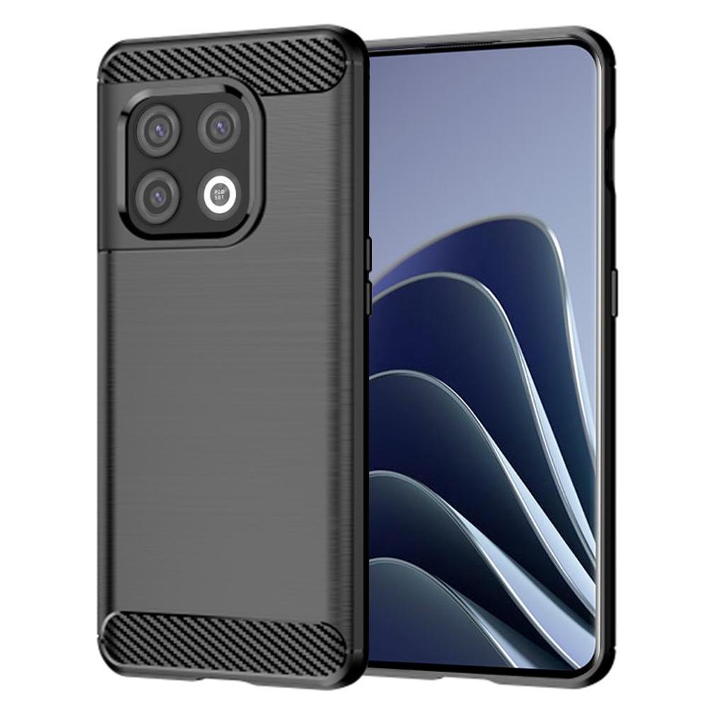 Techsuit - Carbon Silicone - OnePlus 10 Pro 5G - Black (OnePlus 10 Pro 5G) (56339573)