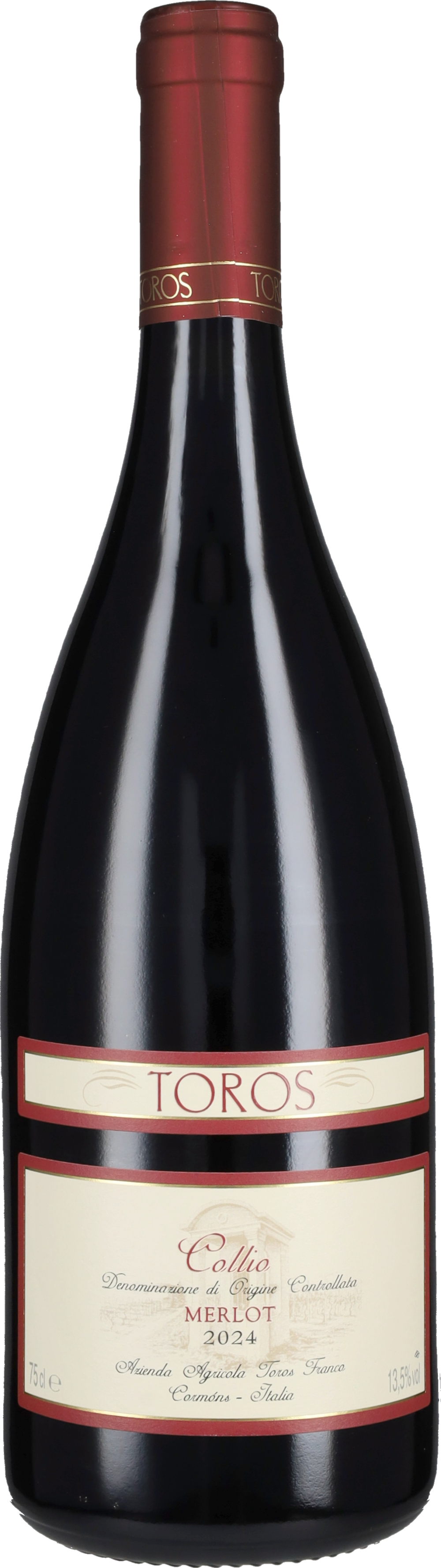 Merlot 'Etichetta Bianca' Toros 2024