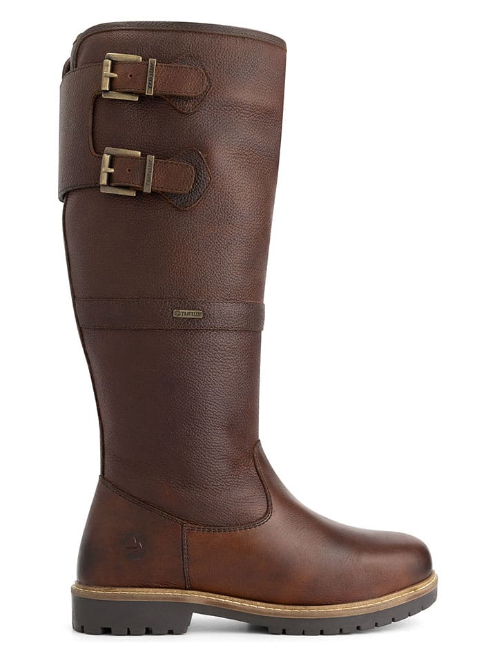 TRAVELIN' Leder-Stiefel "Denali" in Braun - 37