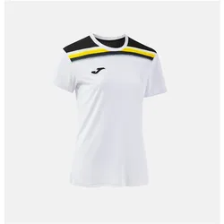 Joma, Damen, Sportshirt, Toledo II (S), Weiss, Schwarz