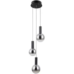 Italux PND-34378-3S-BK LED Pendelleuchte Strela | 15W LED | 1188lm | 3000K