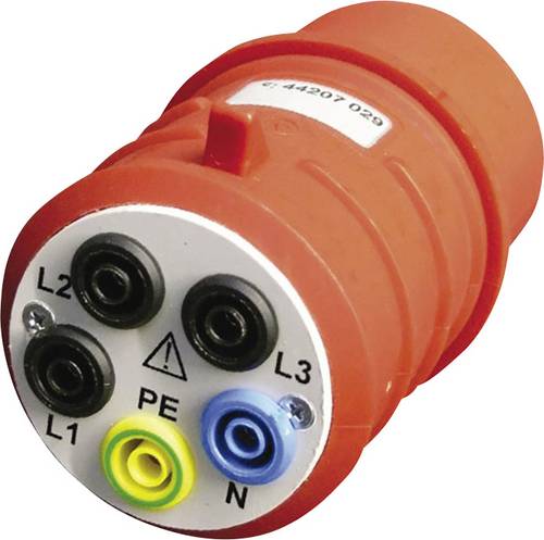 Beha Amprobe DAA-32 Messadapter CEE-Stecker 32 A 5polig - Buchse 4 mm