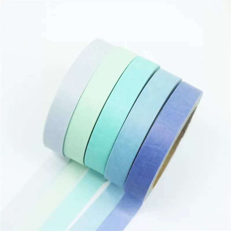 INF 20 Rollen Washi Tape Set Dekoratives farbiges Papierband 7 mm