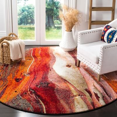SAFAVIEH Glacier Bree Modern Abstract Area Rug