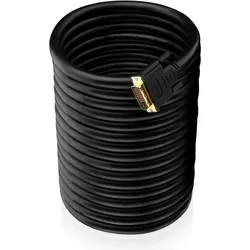 Purelink Dvi — Dvi (20 m), Videokabel, Schwarz