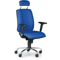 Bürosessel FLEXIBLE, blau