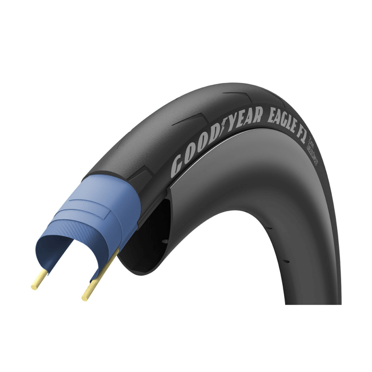 Coberta Goodyear Eagle F1 Tubeless 700x25 / 25-622 Preto Unisex