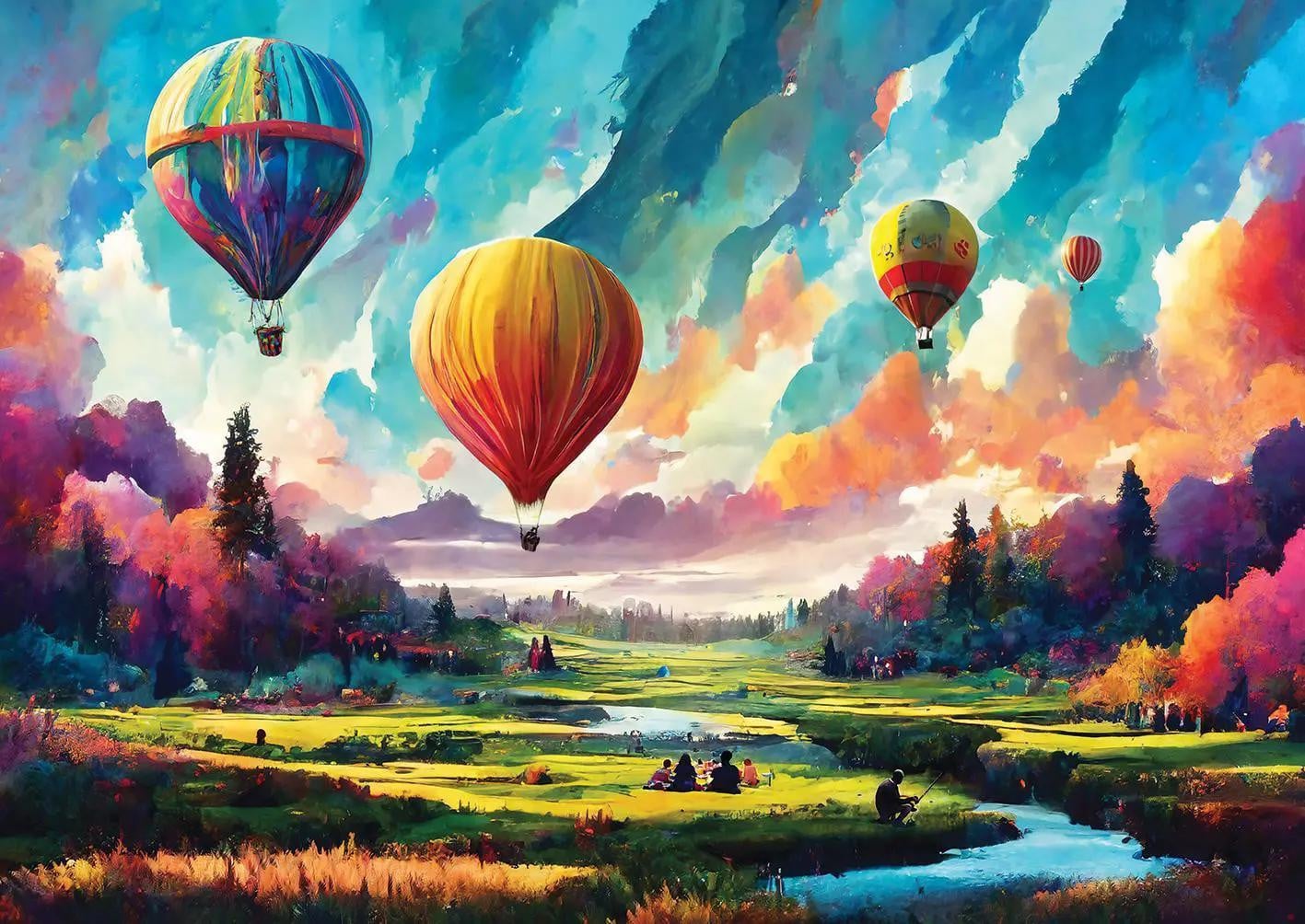 ART PUZZLE Puzzel Vallei der Dromen, 260 stukjes