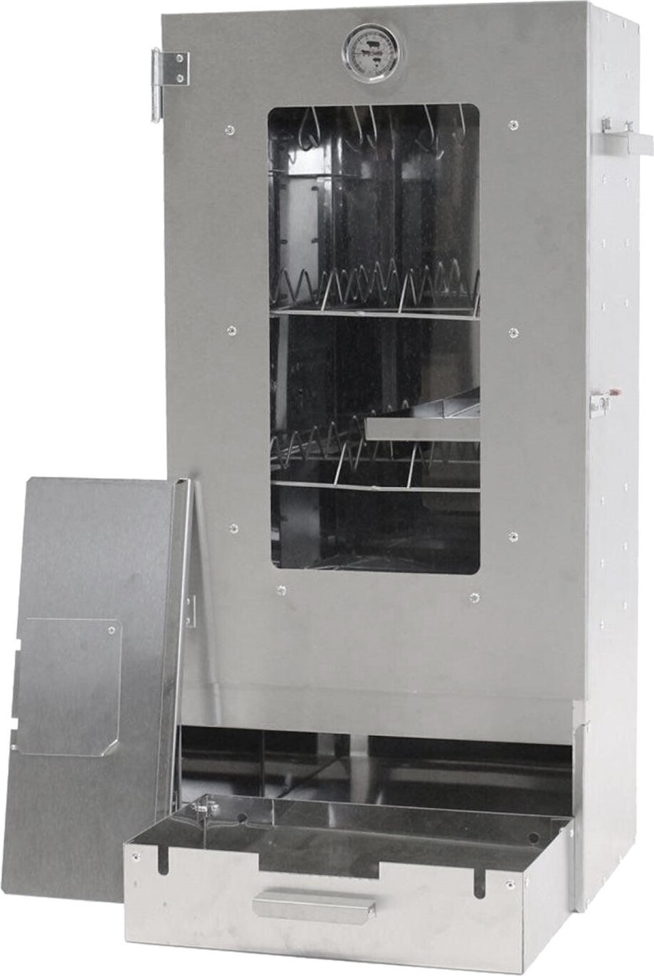 EuroCatch rookoven met glazen deur, klein model, B/D/H: 44 x 28 x 80,5 cm