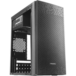 Anima Boitier Mini Tour Micro ATX AC6500 avec alimentation 500W (Noir) (mATX, Mini-ITX), PC Gehäuse, Schwarz
