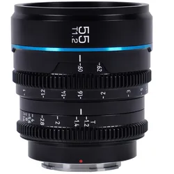 Sirui Nightwalker Series 55mm T1.2 S35 Manual Focus Cine Lens (Micro Four Thirds, APS-C / DX), Objektiv, Schwarz