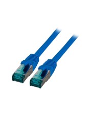 EFB Elektronik RJ45 Patchkabel S/FTP Cat6A LSZH Blau Laenge 0.15m 4x2xAWG27/7 nach TIA/EIA568B SFTP 0,15 m low-smoke zero-halogen (MK6001.0,15BL)
