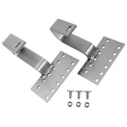 Wolf Falzziegel-Haken Aluplus 2 Stück, niedrige Dachlattung, 8mm