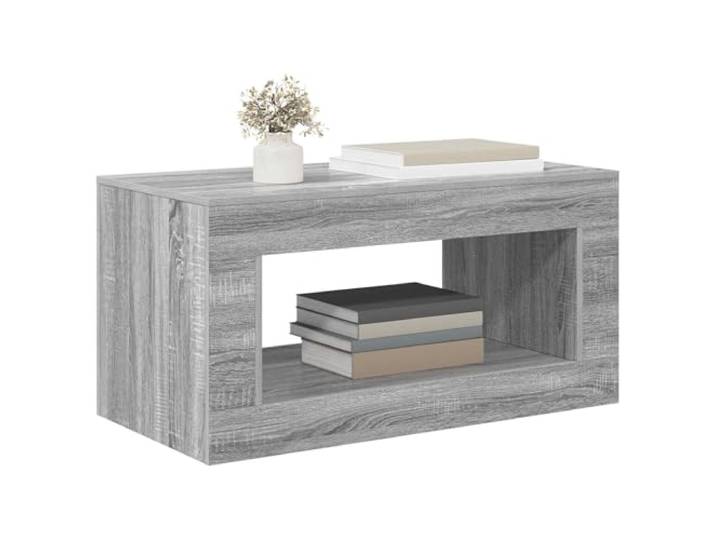 KTHLBRH Couchtisch Sonoma Grau Modernes Design, geräumige Oberfläche, solide Konstruktion, Wohnzimmer