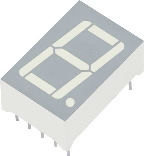 Kingbright 7-Segment-Anzeige Grün 13mm 2.2V Ziffernanzahl: 1 SC52-11GWA