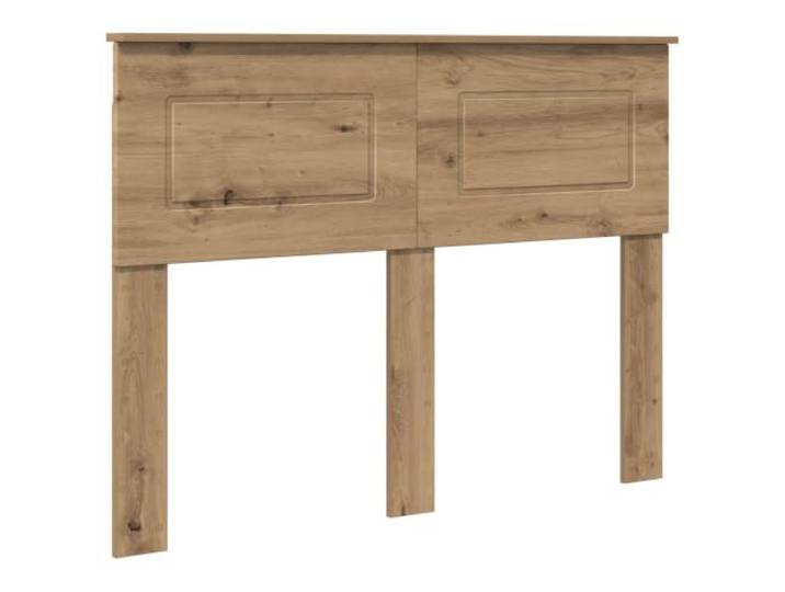 KTHLBRH Kopfteil aus Eiche, handgefertigt, aus Holz, Maße: 138 x 3 x 90 cm Modernes Design, klare Linien, laminierte Oberfläche, pflegeleicht, vielseitiger Stil