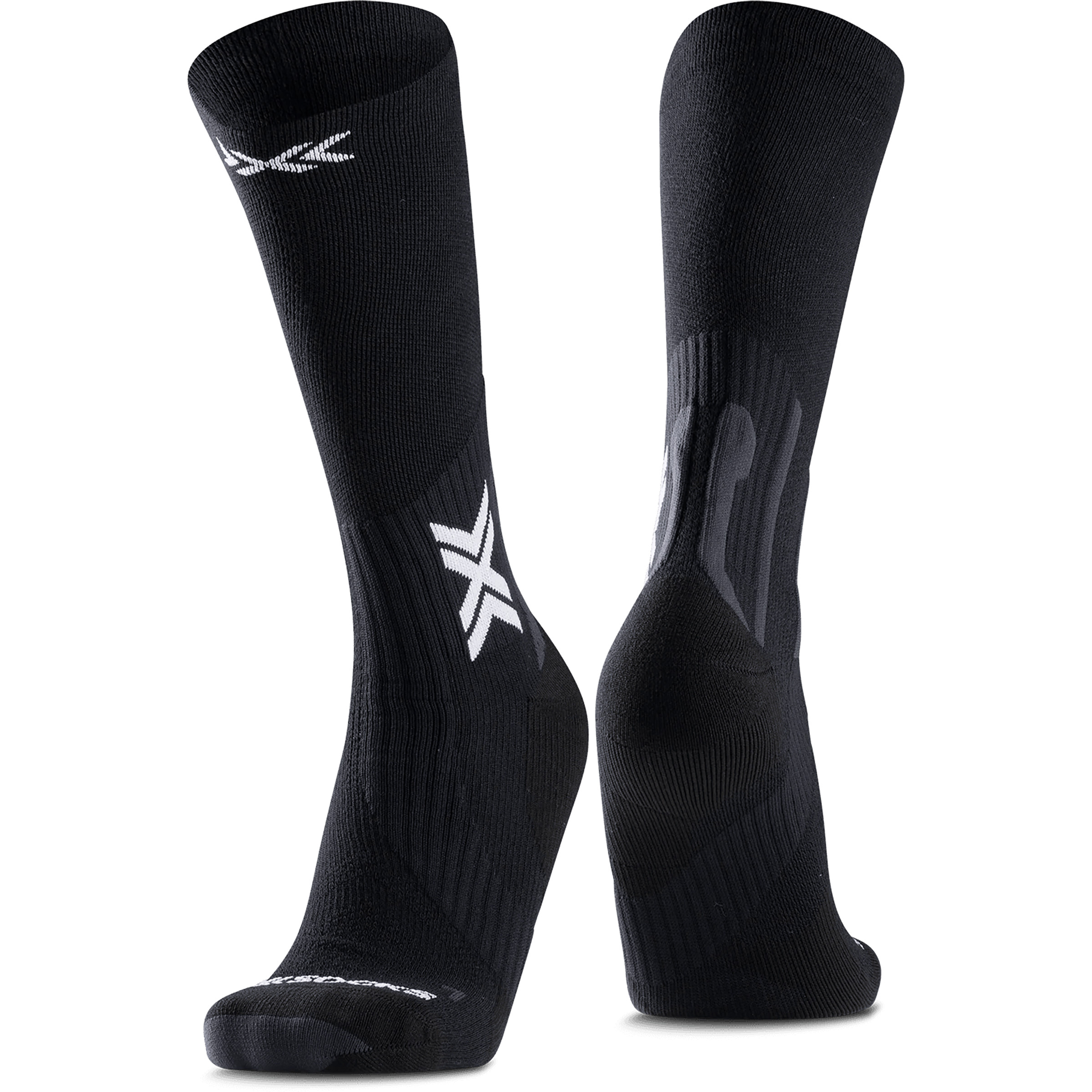 X-Bionic Run Perform Warm Crew Laufsocken grau Größe 45 Trailrunning | Laufen Elastisch