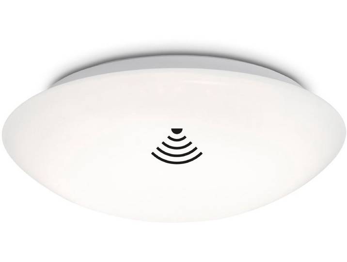 BRILONER Elipso - LED Plafonniére - met bewegingsmelder - badkamerverlichting - plafondlamp met sensor - schemersensor - timer - Ø27.8 cm