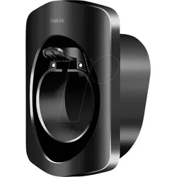 LOGILINK EVM0101 - Wandhalterung für Typ-2-Ladekabel, mit Kabelablage