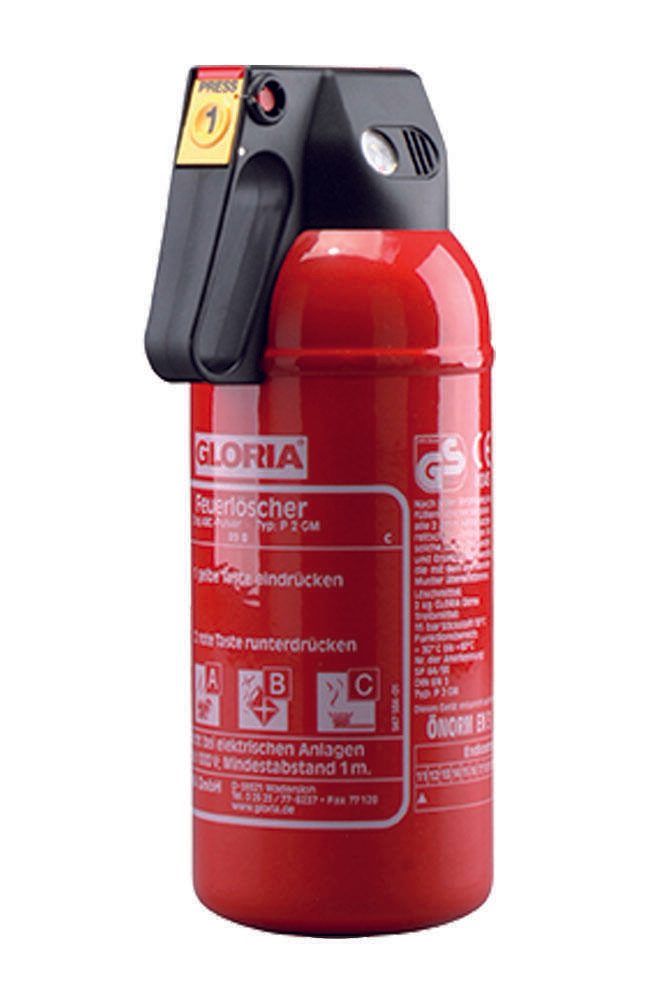 GLORIA Feuerlöscher Pulver 2,0 kg 14730000