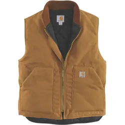 Carhartt Relaxed Fit Firm Duck Insulated Rib Collar Weste M