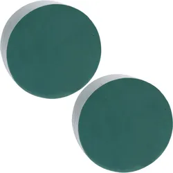 2er-Set Vielseitiger Blumensteckschaum, Ø 14 cm, für kreative Floristik & DIY-Projekte, einfach zu verarbeiten & zuschneidbar
