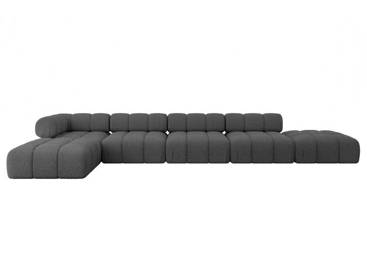 Ecksofa Kerru-L3 Grau - Quelle 92