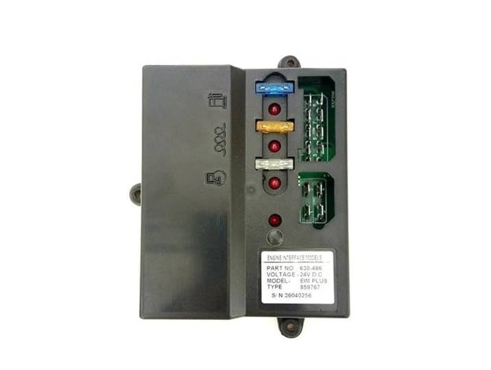 Generator-Motor-Schnittstellenmodul Passend for 630–465 630–466 EIM PLUS 12V 24V Starter Kraftstoff Magnetventil Controller Board Genset Ersatzteile