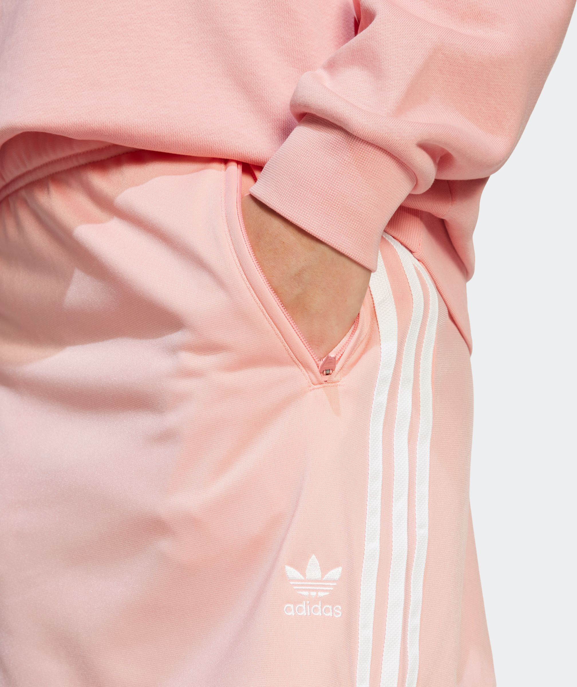 Sweatrock ADIDAS ORIGINALS "FIREBIRD KIDS", Mädchen, Gr. 134, pink (semi pink spark), Obermaterial: 100% Polyester, Röcke Sweatrock semi pink spark 134