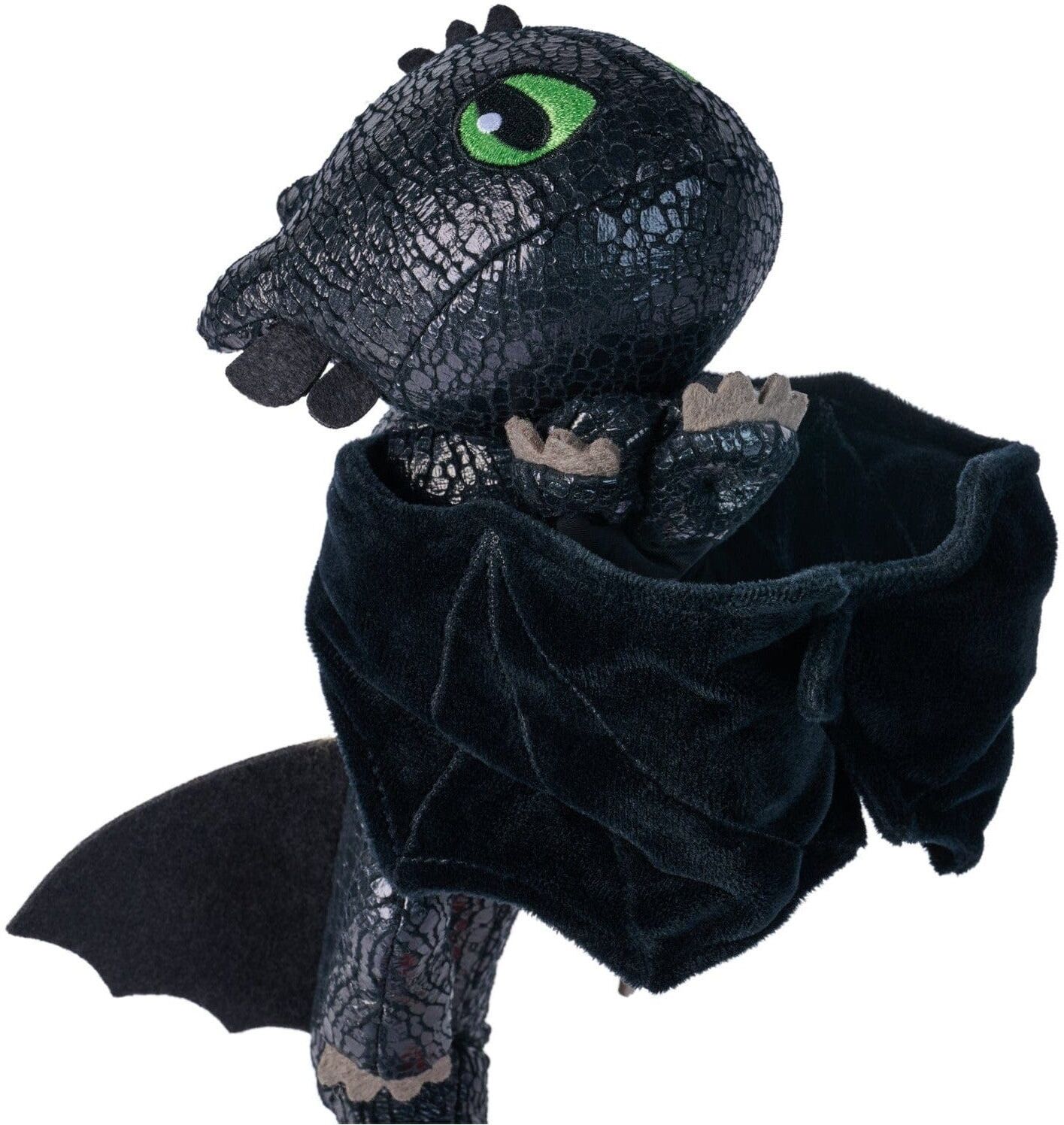 How to Train Your Dragon – 12in Gliding Hug Toothless Plush Toy by Spin Master for Kids