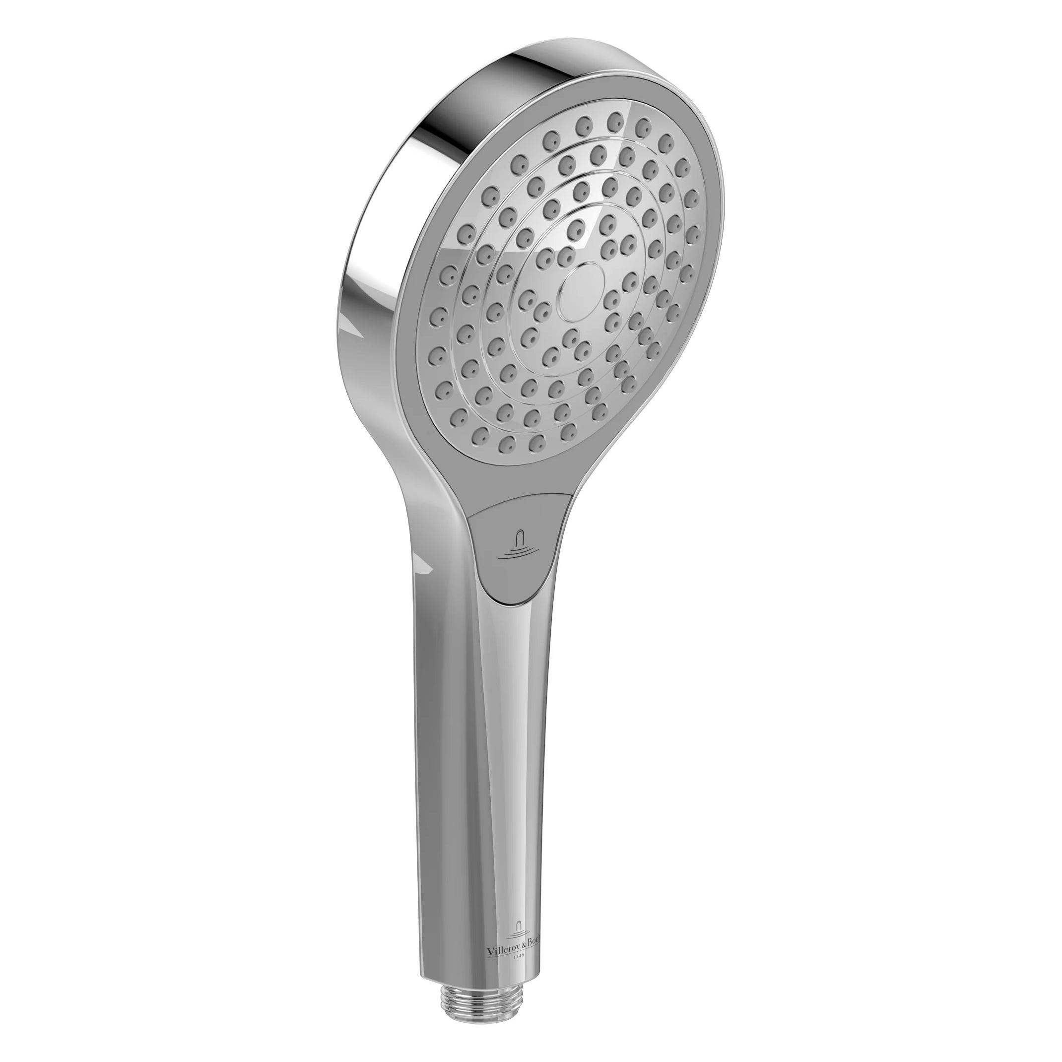 Villeroy & Boch Verve Showers Handbrause mit drei Strahlarten Rund (3 Strahlarten, 8.51 l/min) (TVS10900100061)