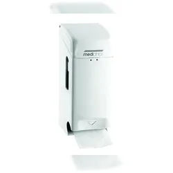 Wand-Toilettenpapierspender für 3 Standardrollen, weiß