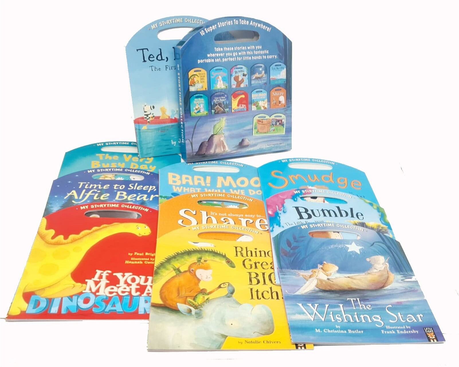 Little Tiger Press My Storytime Collection – 10 Books Set   Bedtime Animal & Adventure Stories for Children   Kids Picture Story Books