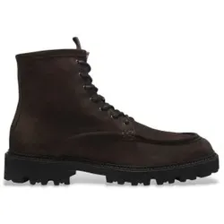 BOSS für Herren. 50573413 Julio Halb Lederstiefel, dunkelbraun (40), Wohnung, Reißverschluss, Lässig