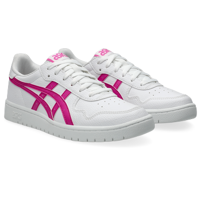Sneaker ASICS SPORTSTYLE "JAPAN S", Damen, Gr. 38, pink (weiß, digital sakura), Synthetik, Schuhe Sneaker
