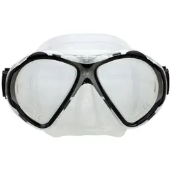 Scubaforce Tauchmaske Vision II - Farbe Transparent / Schwarz