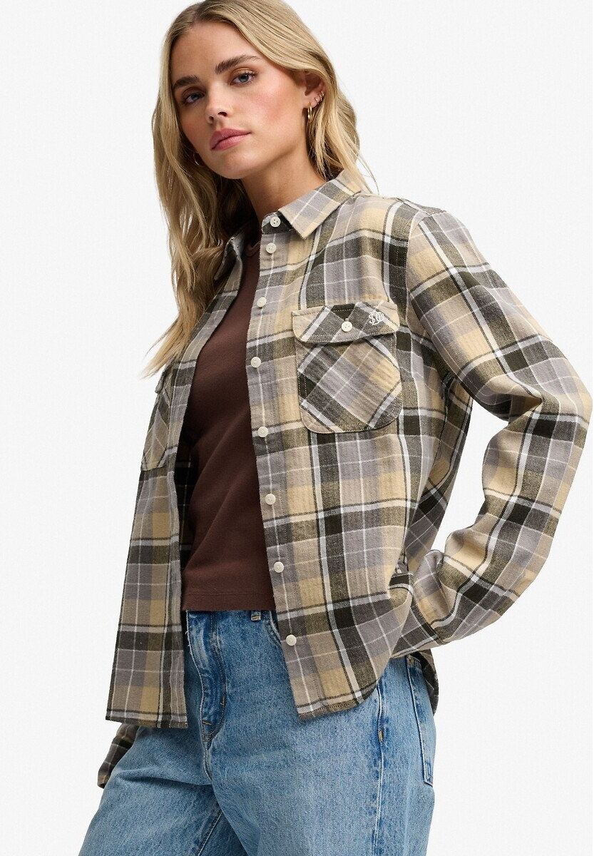 SUPERDRY Chemise à carreaux Lumberjack en flanelle
