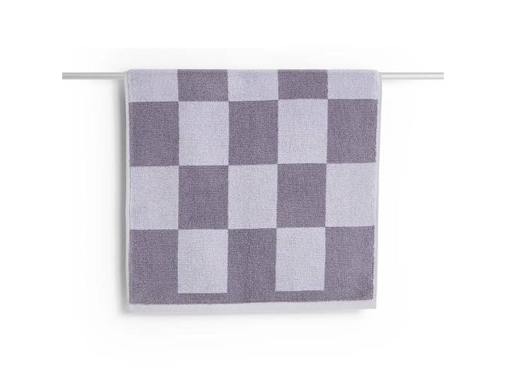 HAY Tapis de salle de bain Check 50x90 cm Lavender