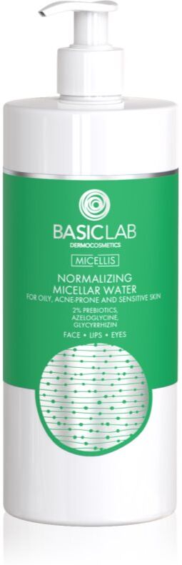 BasicLab Dermocosmetics Micellis micellar water for mixed and oily skin with a dispenser 500 ml