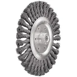 Lessmann, Bürstenwerkzeug, Zopfrundbürste Ø 115 mm Stahldraht, M14