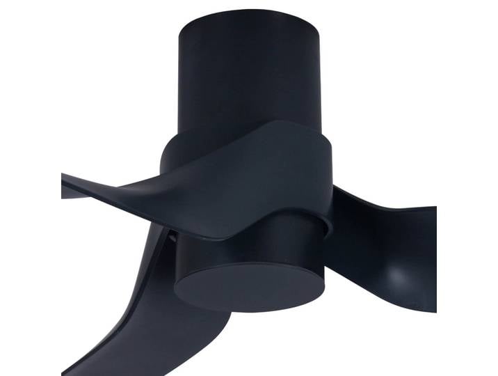 Nautica Deckenventilator mit Licht, schwarz, leise - Beacon Beacon Lighting - Wohnzimmer - Modern - Kunststoff