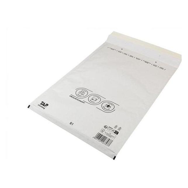 Transpak Luftpolsterversandtasche Innenmass 300x445mm weiss SK-Verschlus LxBmm (100 Stk.) (6130128)