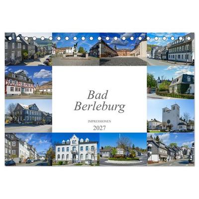 Bad Berleburg Impressionen (Tischkalender 2027 DIN A5 quer), CALVENDO Monatskalender
