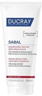 Ducray Sabal Champú Tratante Regulador del Sebo 200 ml