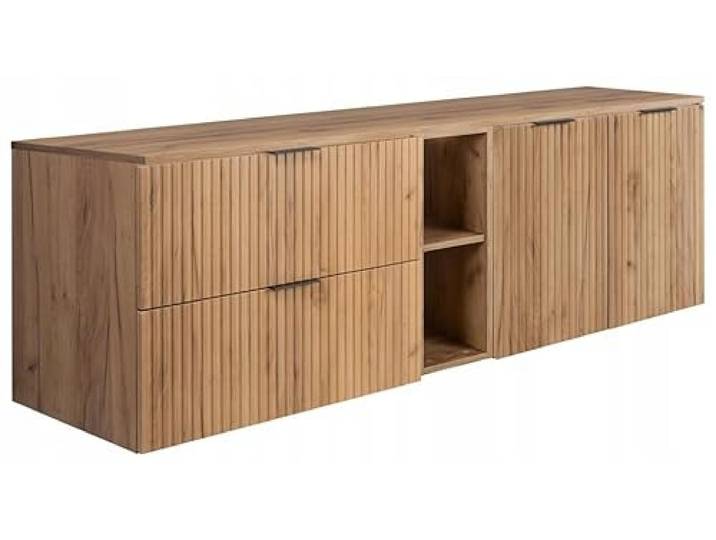 RODAN Schrank Goldene Eiche Moderne Möbel, Möbelstück, Bastelregal, Bastelplatte 60cm + 60cm + 140 cm