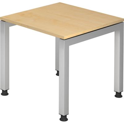 Hammerbacher Schreibtisch 80x80cm Ahorn